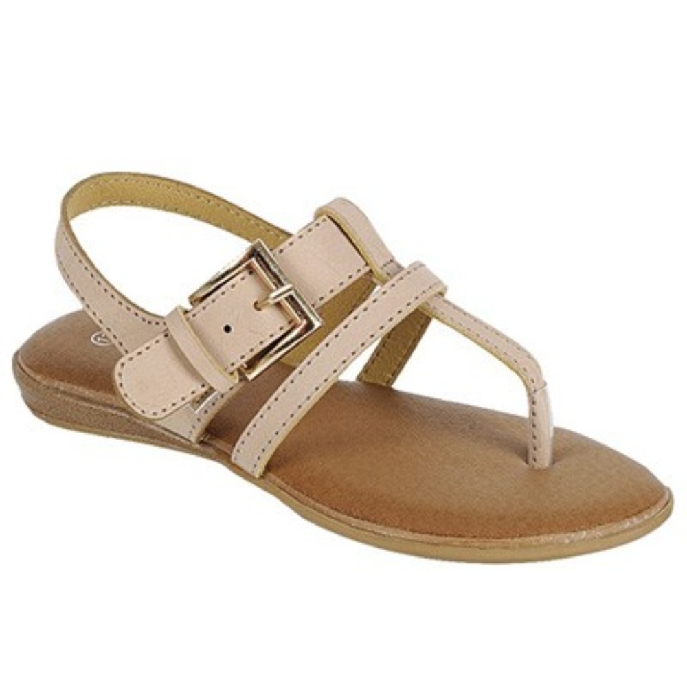 NIB Girls Charlotte Sandal - Taupe